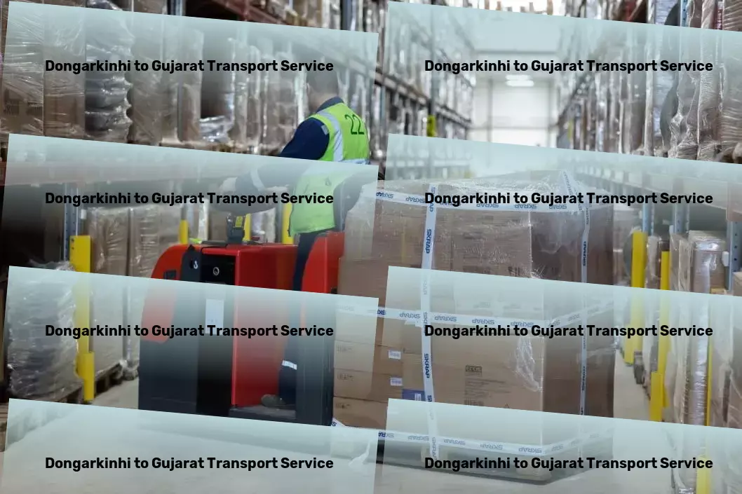 Dongarkinhi to Gujarat Transport Multi-regional goods shipment