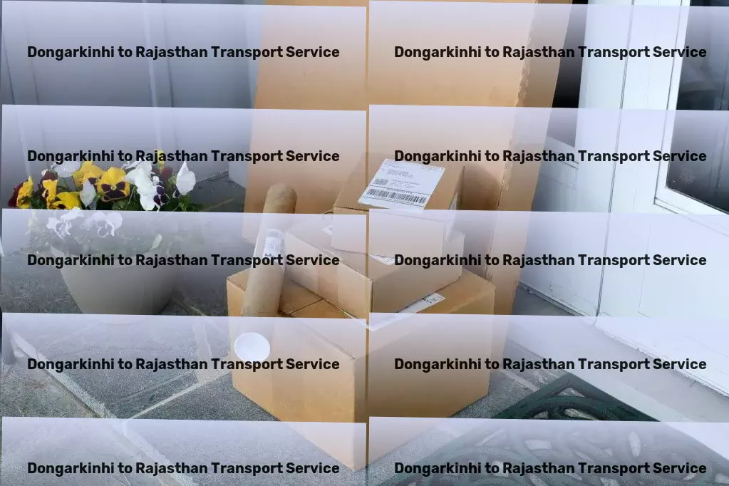 Dongarkinhi to Rajasthan Transport Inter-city freight forwarding