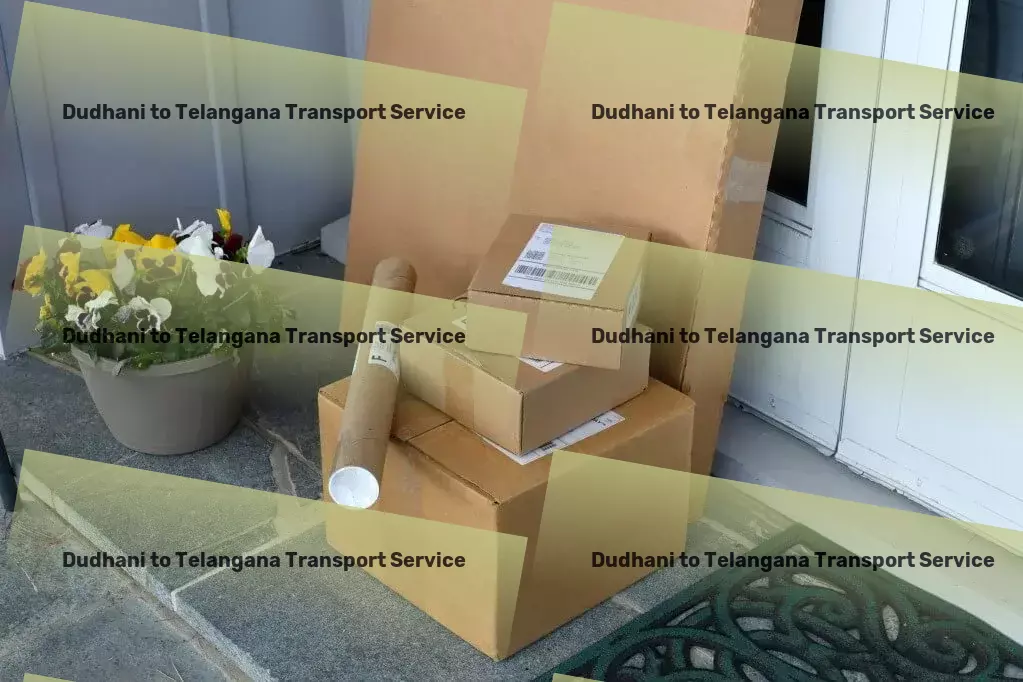 Dudhani to Telangana Transport Crafted for convenience: Streamline your shipments in India. - High-volume goods transport