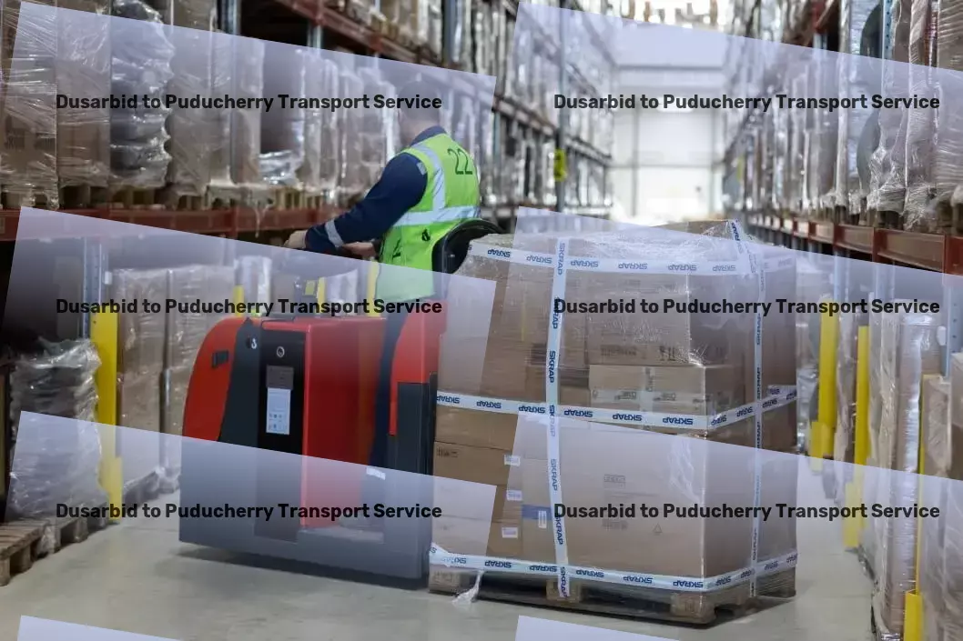 Dusarbid to Puducherry Transport Commercial goods forwarding