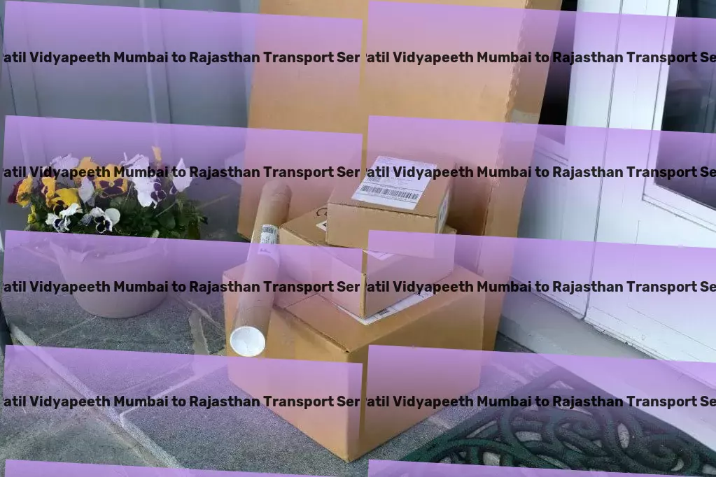 Dy Patil Vidyapeeth Mumbai to Rajasthan Transport Door-to-door freight solutions