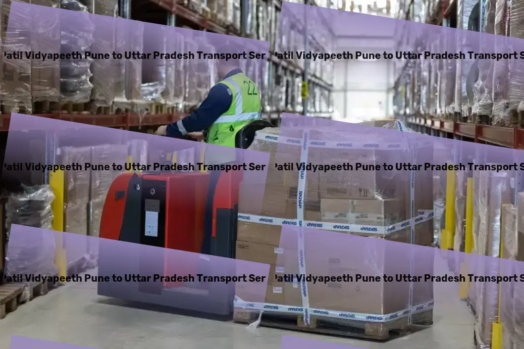 Dy Patil Vidyapeeth Pune to Uttar Pradesh Transport Heavy parcel shipping