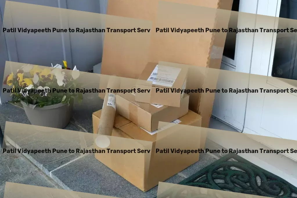 Dy Patil Vidyapeeth Pune to Rajasthan Transport Nationwide package delivery