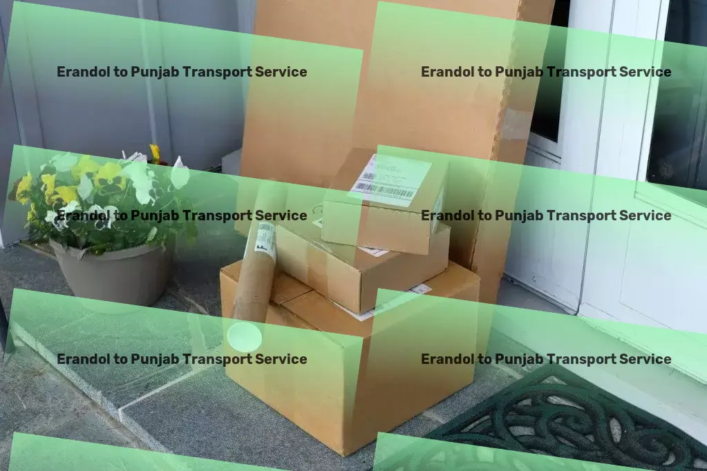 Erandol to Punjab Transport Local cargo transport services