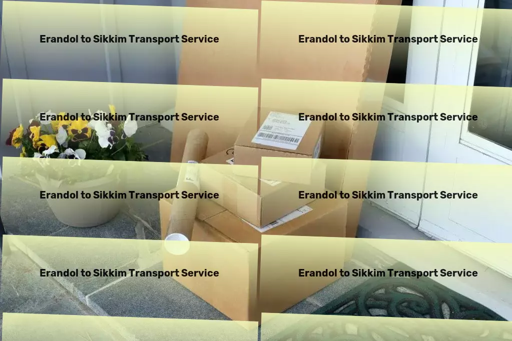 Erandol to Sikkim Transport Efficient furniture logistics