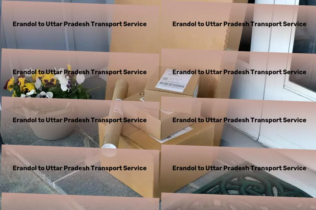 Erandol to Uttar Pradesh Transport Specialized goods shipment services