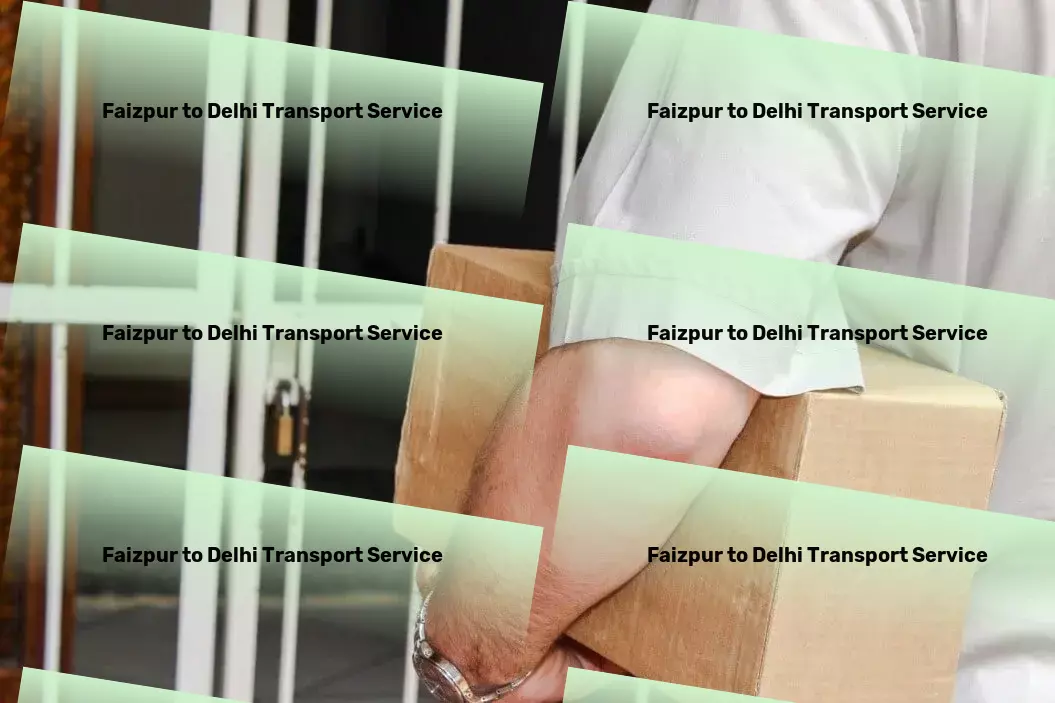 Faizpur to Delhi Transport Major parcel delivery