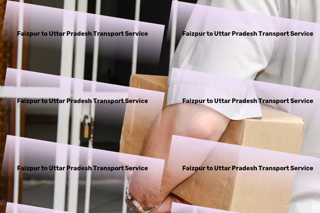 Faizpur to Uttar Pradesh Transport Domestic transport services