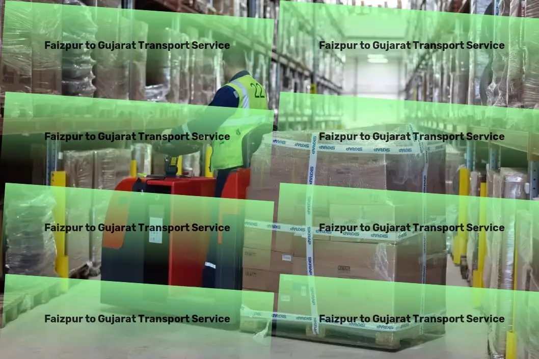 Faizpur to Gujarat Transport Citywide courier operations