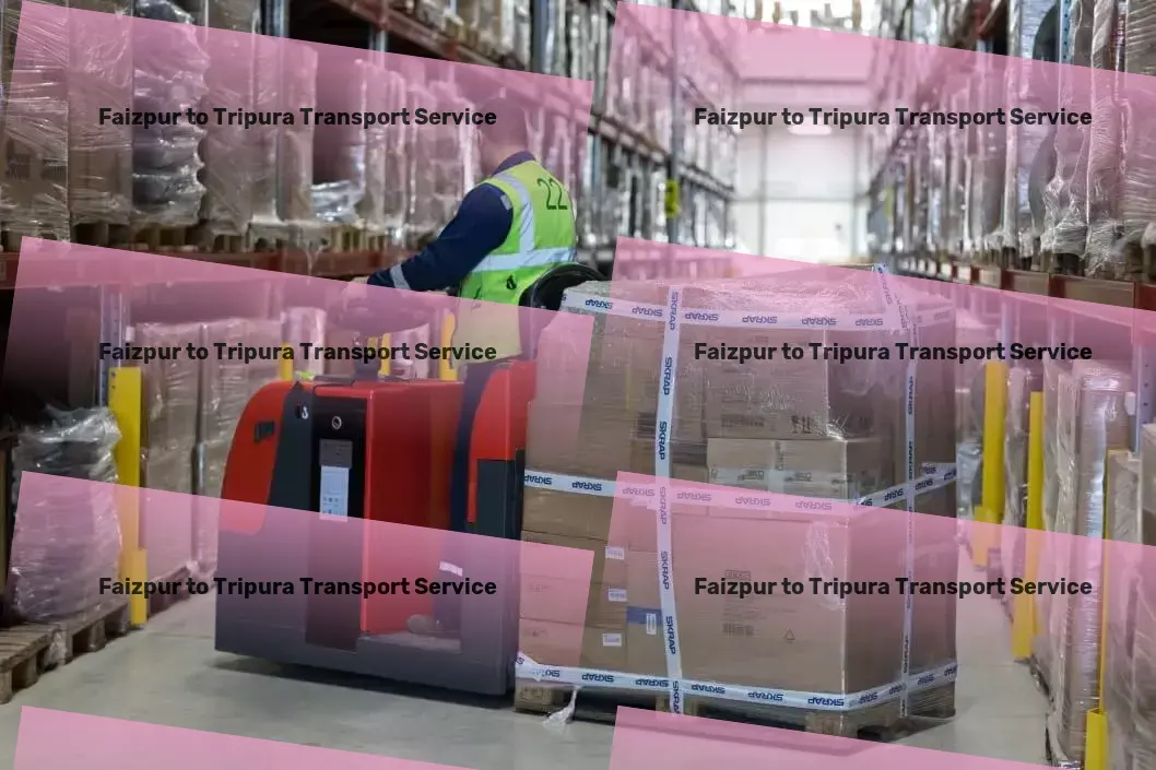 Faizpur to Tripura Transport Streamlined solutions for complex logistical challenges in India! - Quick cargo services