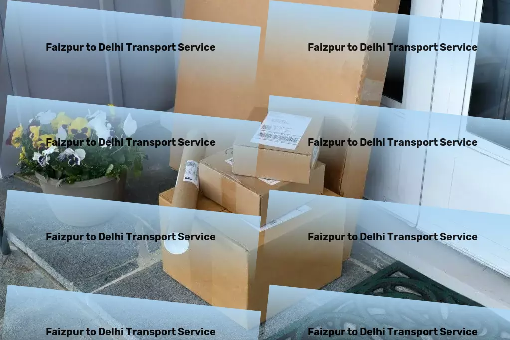 Faizpur to Delhi Transport Local cargo services