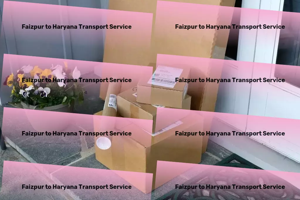 Faizpur to Haryana Transport Special cargo delivery