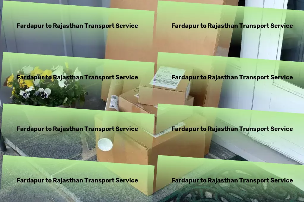 Fardapur to Rajasthan Transport Custom logistics solutions