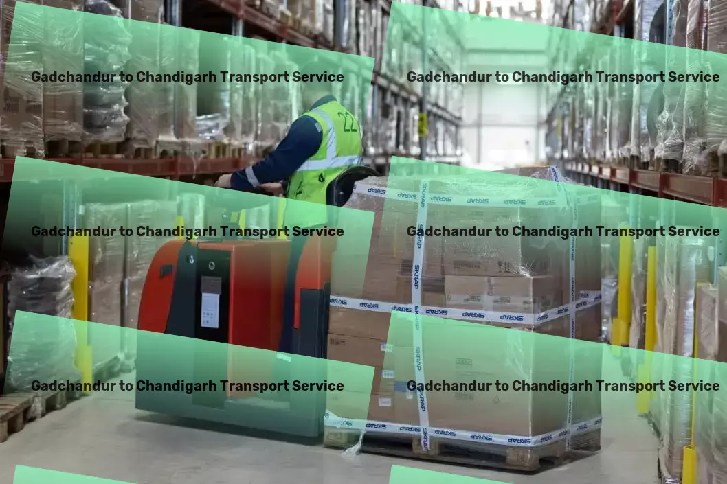 Gadchandur to Chandigarh Transport Nationwide parcel logistics