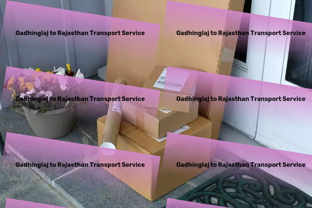 Gadhinglaj to Rajasthan Transport Efficient cargo transport services