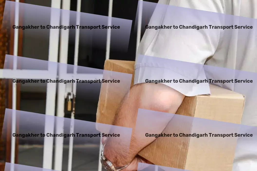 Gangakher to Chandigarh Transport Furniture moving operations