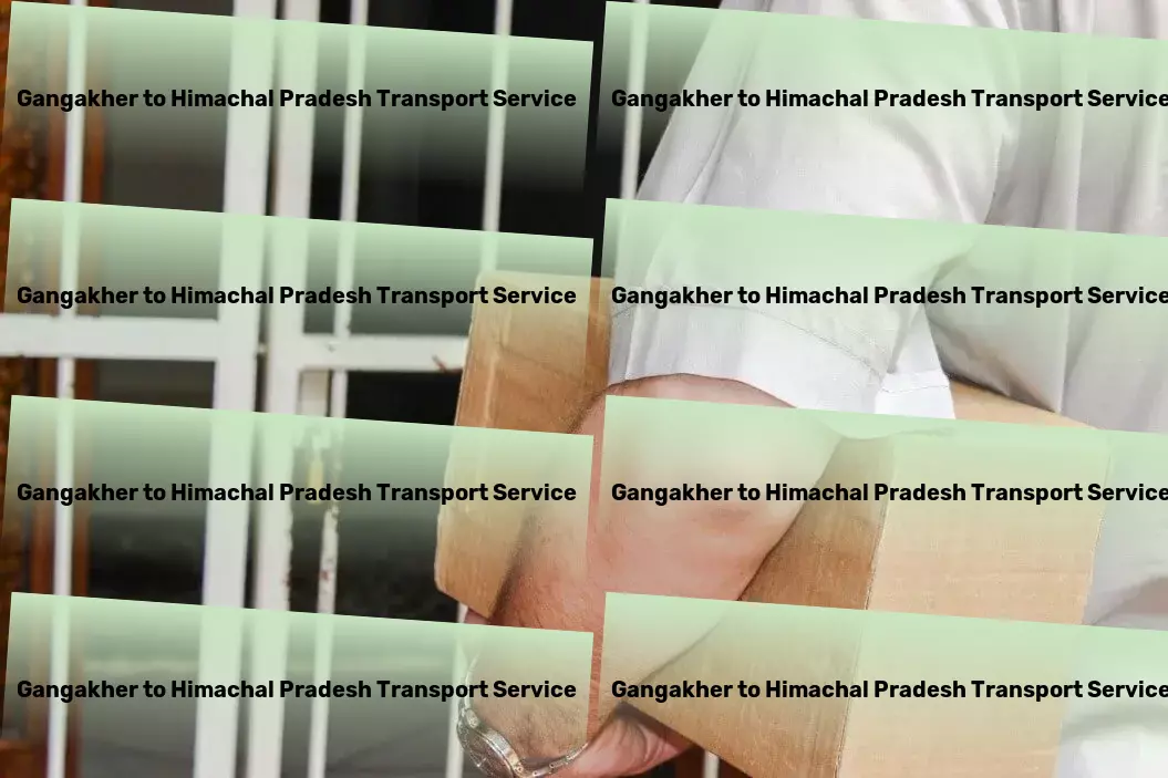 Gangakher to Himachal Pradesh Transport Scheduled delivery services