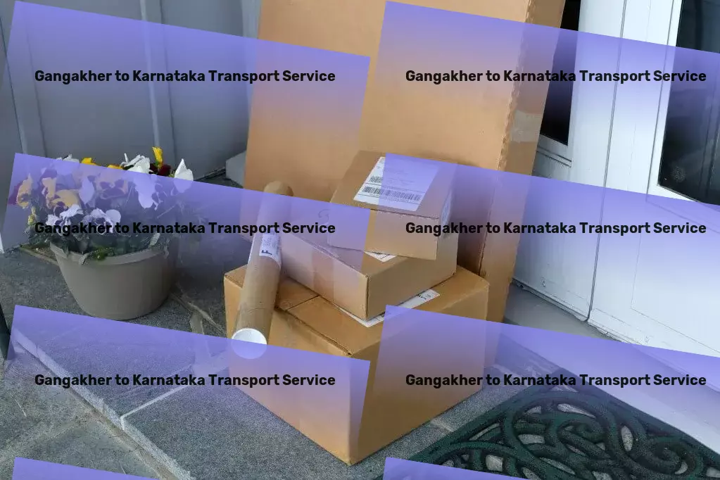 Gangakher to Karnataka Transport Comprehensive goods services