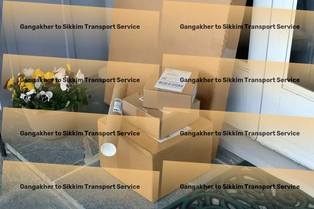 Gangakher to Sikkim Transport Customized freight logistics