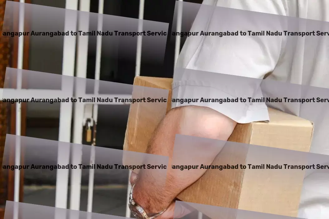 Gangapur Aurangabad to Tamil Nadu Transport Heavy parcel shipping