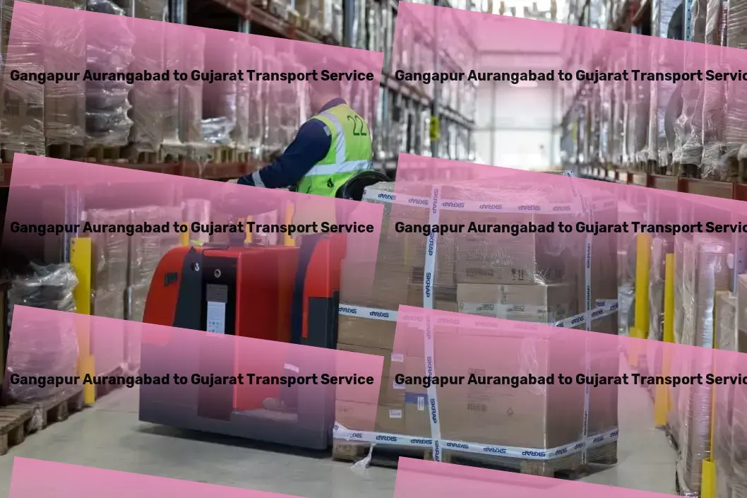 Gangapur Aurangabad to Gujarat Transport A new era of streamlined logistics solutions in India awaits! - High-speed transport logistics