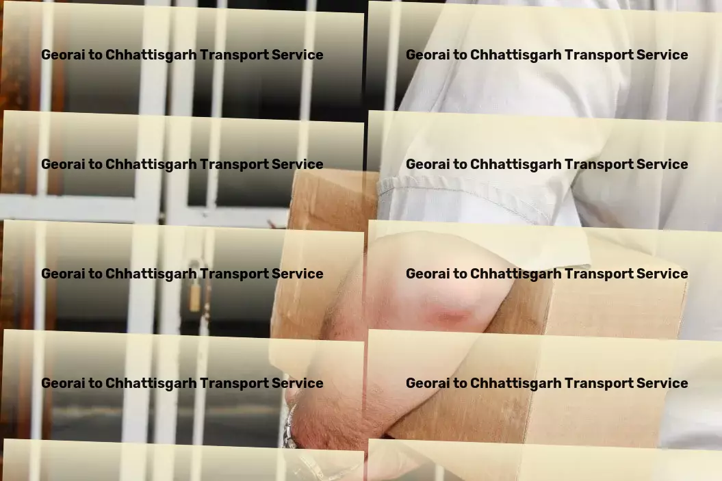 Georai to Chhattisgarh Transport Nationwide delivery coordination