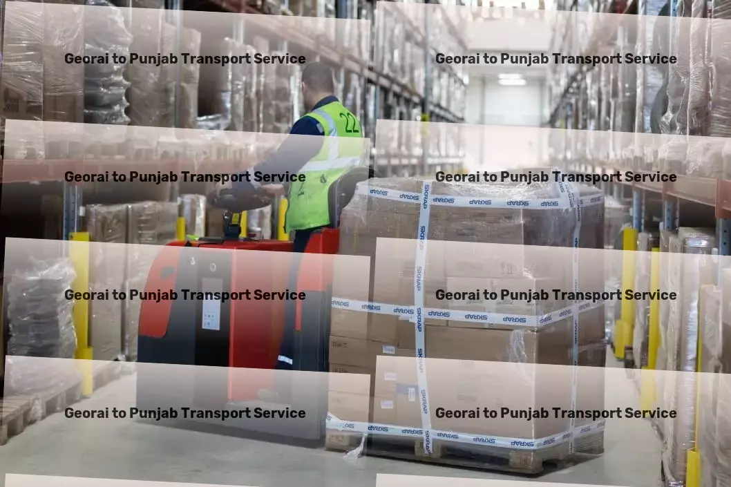 Georai to Punjab Transport High-volume transport logistics