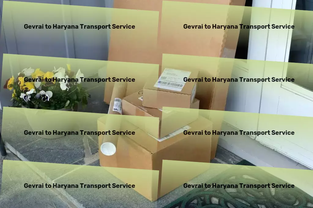 Gevrai to Haryana Transport National cargo logistics