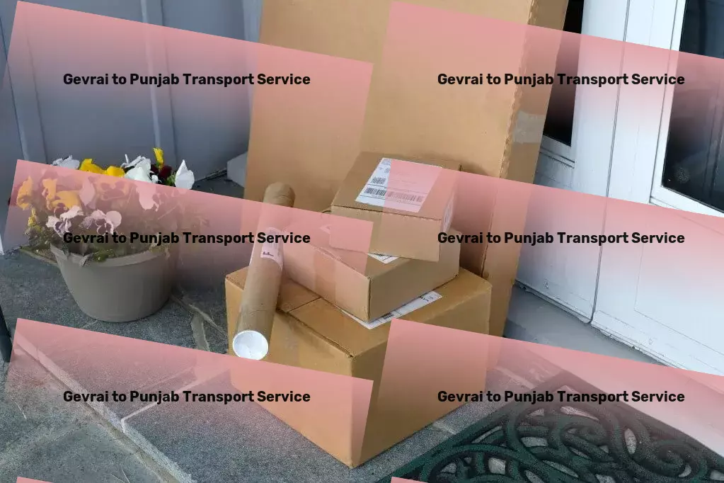 Gevrai to Punjab Transport Specialized cargo shipping