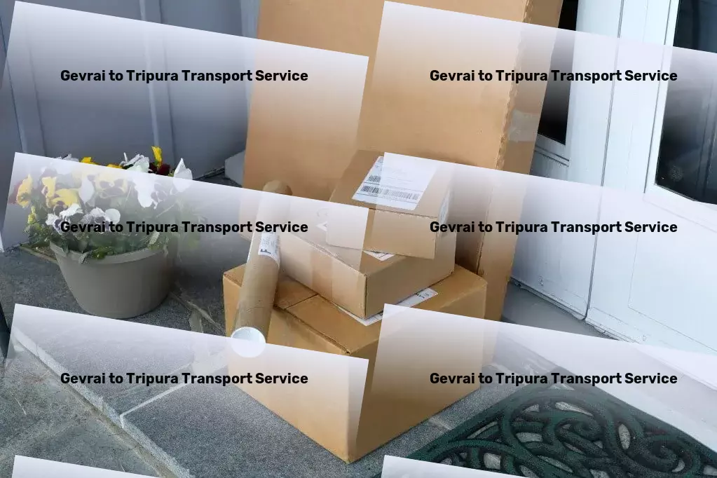 Gevrai to Tripura Transport Freight management