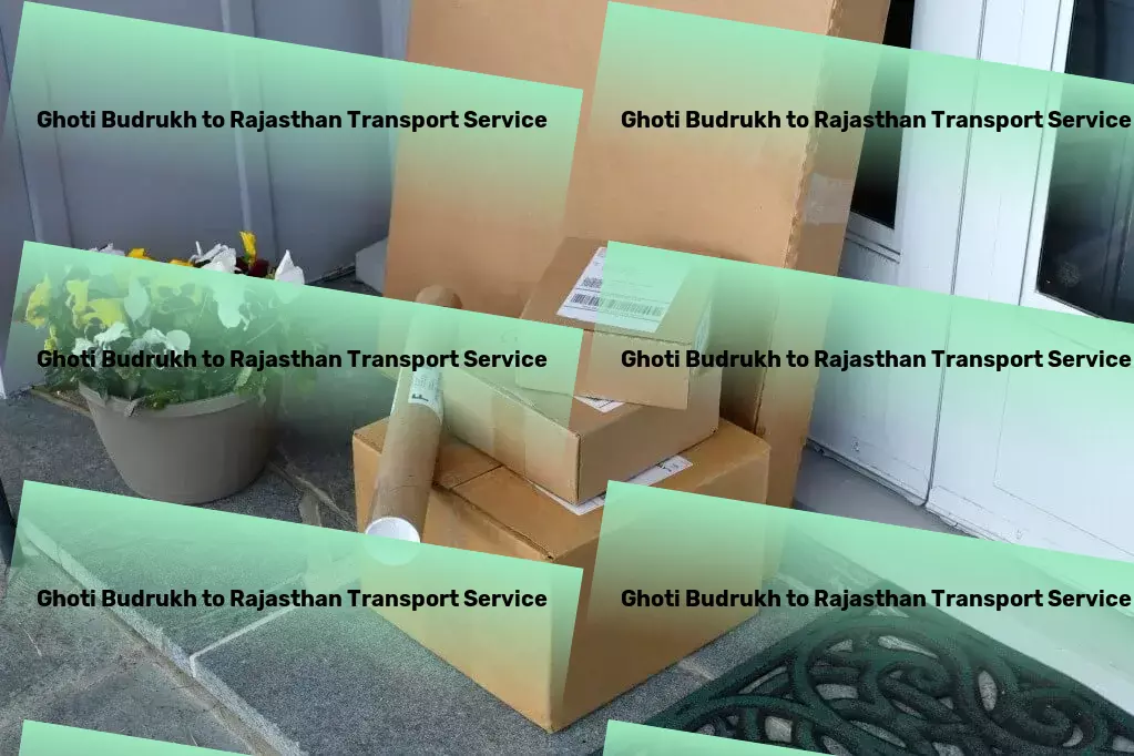 Ghoti Budrukh to Rajasthan Transport Local shipping solutions