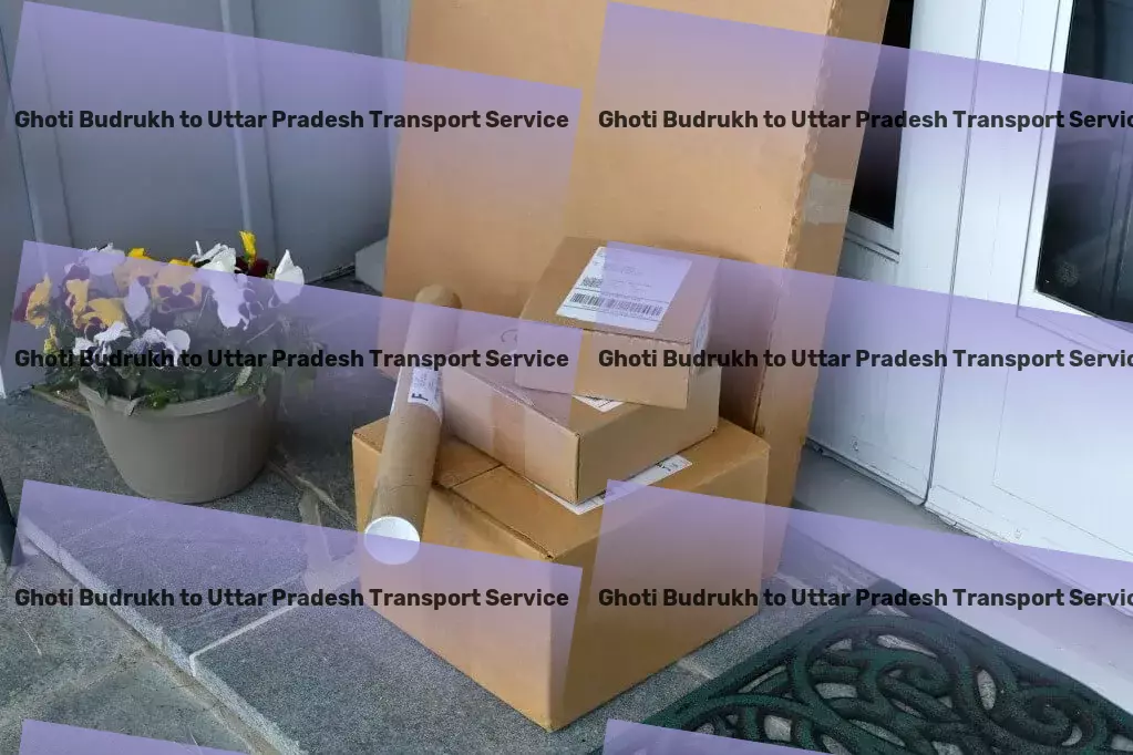 Ghoti Budrukh to Uttar Pradesh Transport Regional package forwarding